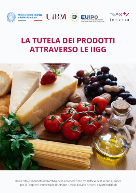 Copertina - La tutela dei prodotti attraverso le IIGG Copertina - La tutela dei prodotti attraverso le IIGG