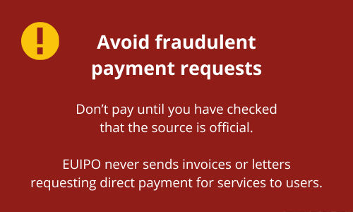 email fraudolente avviso EUIPO