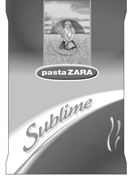 Marchio figurativo pasta zara sublime Numero di domanda EUIPO 007016439